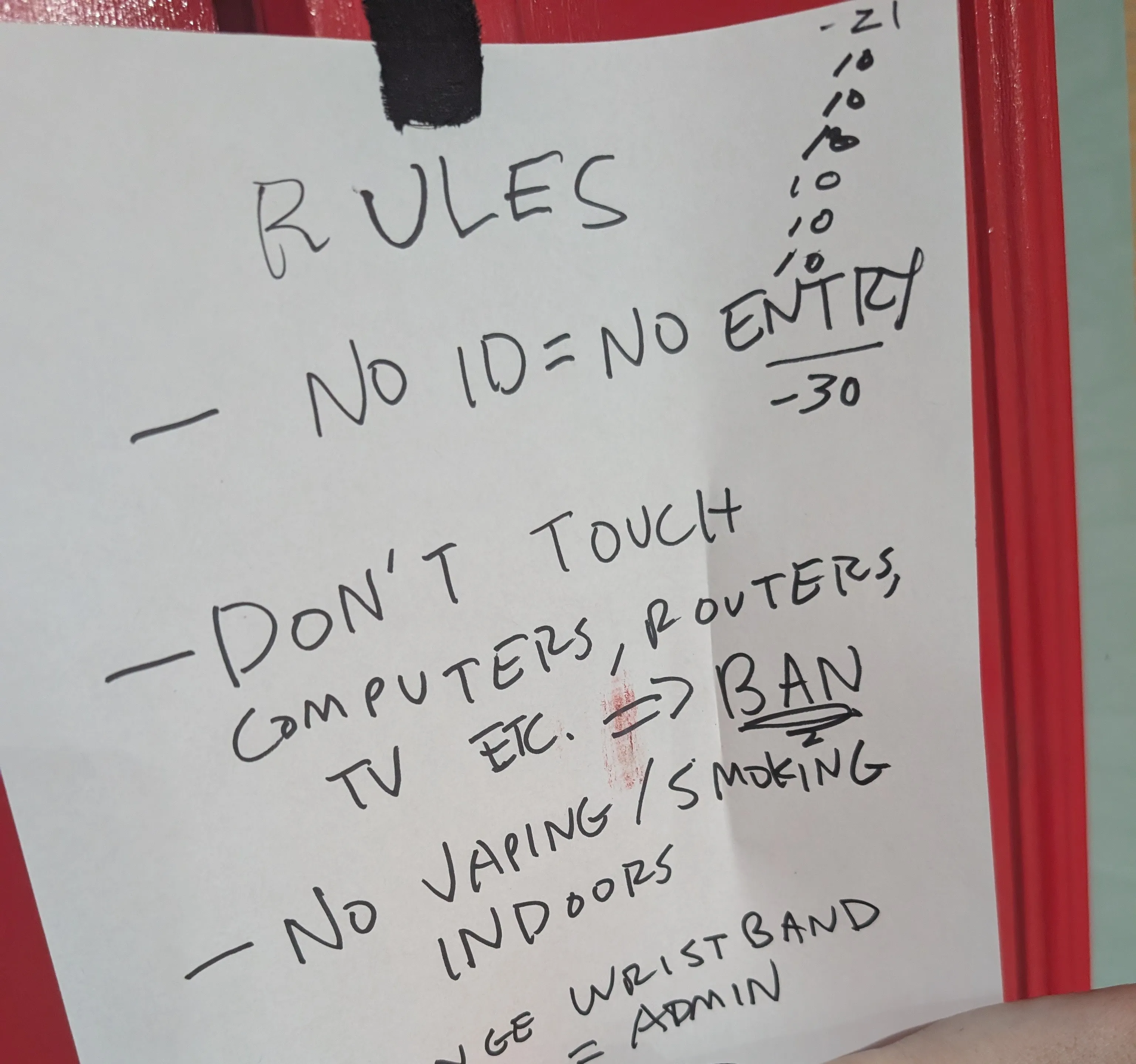 rules